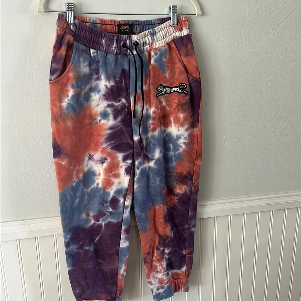 Le Tigre Multicolor Venus crop Tie-Dye Joggers